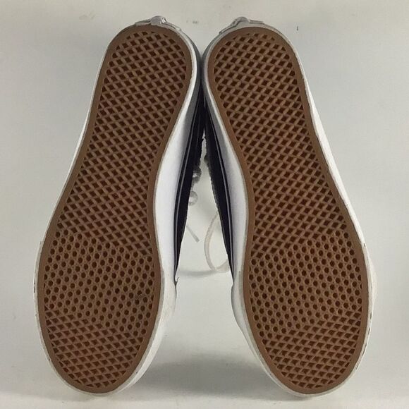 Vans off the wall hi top womens shoes skate sneakers blue size 5.5 721356 - Picture 7 of 8